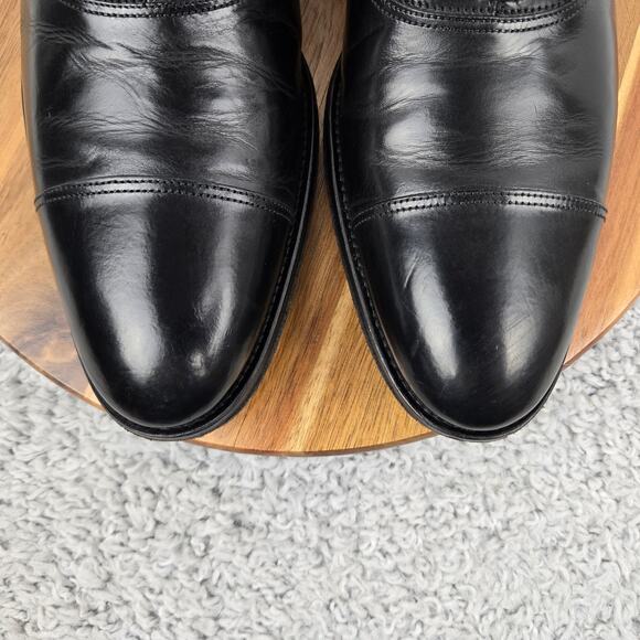 To Boot New York Men 11.5 Aidan Black Leather Business Cap Toe Oxford Dress Shoe main image 6